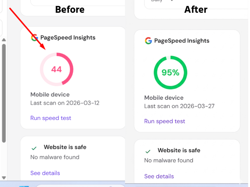 Website Speed Optimization